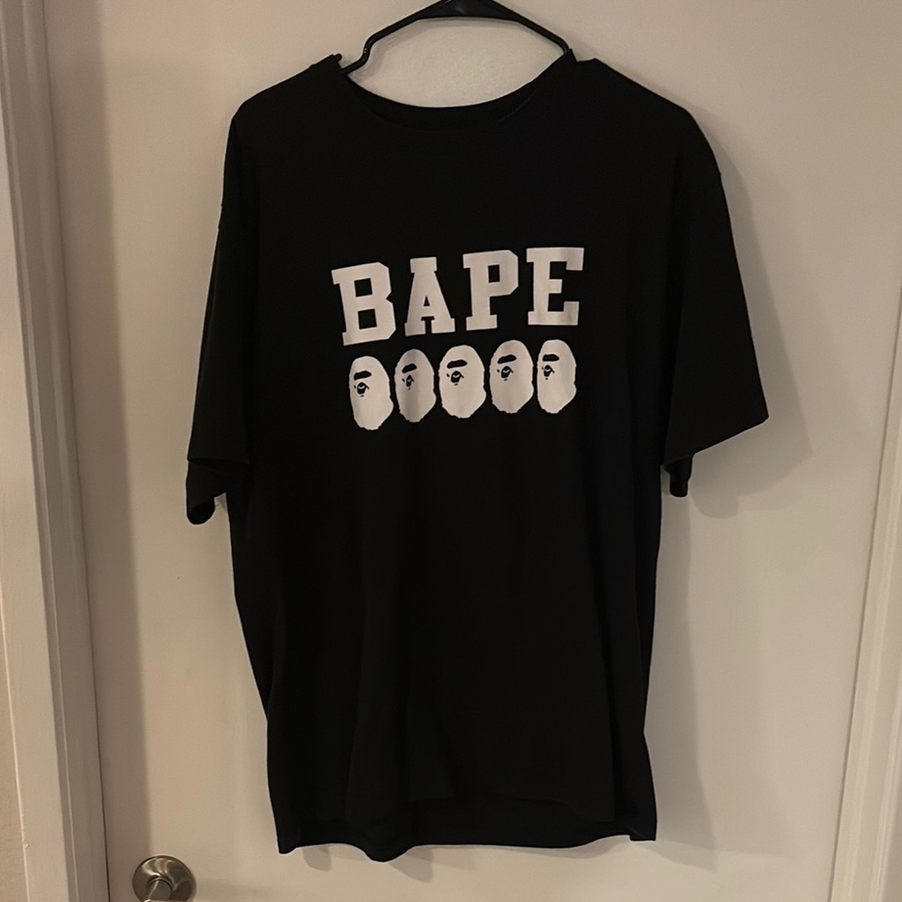 BAPE Black Graphic T-Shirt